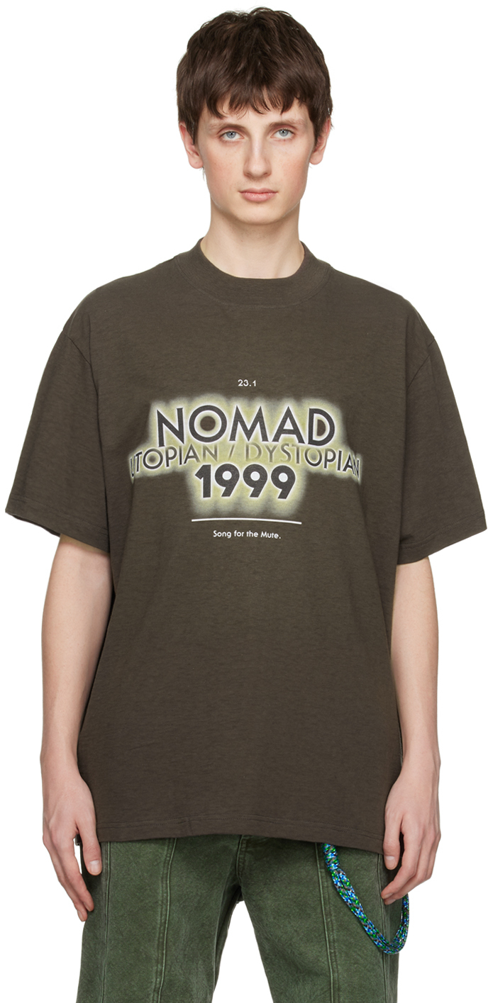 Song For The Mute ブラウン 1999 Nomad Tシャツ In Brown