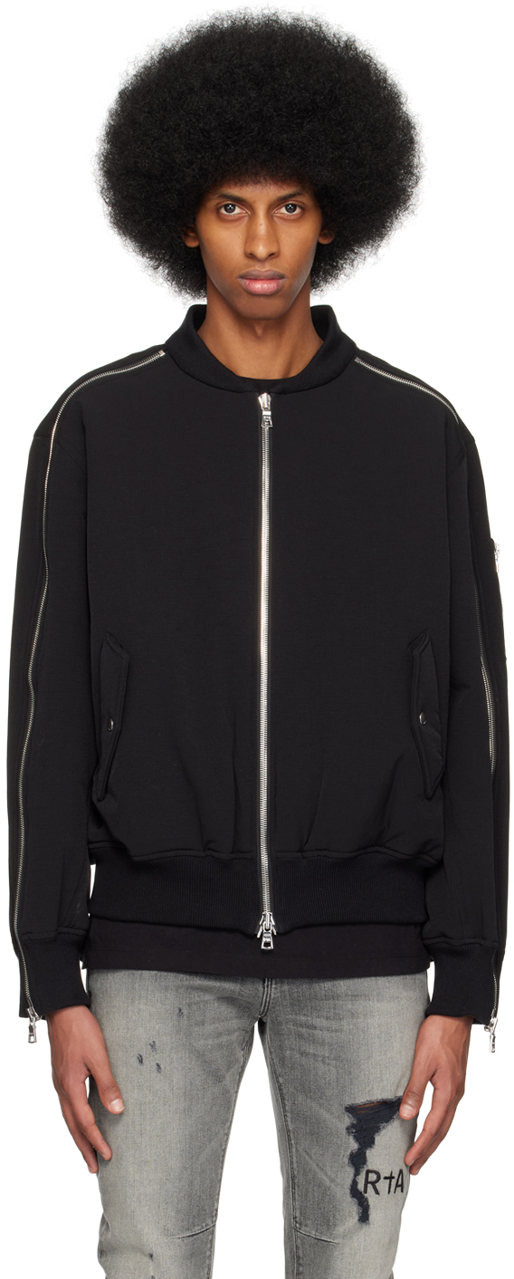 RtA: Black Isaac Bomber Jacket | SSENSE UK