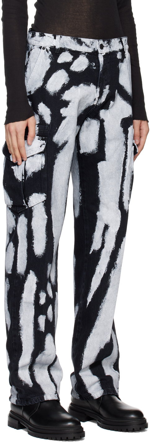 Off-White tie-dye Cargo Trousers - Farfetch