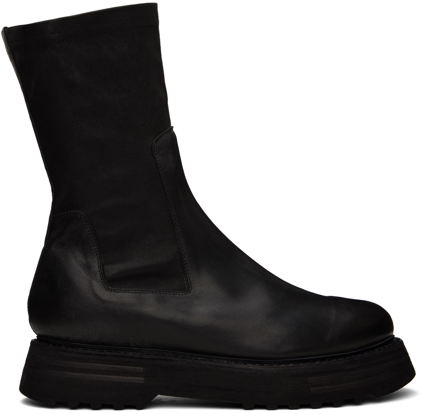 Guidi: Black 528V Chelsea Boots | SSENSE Canada