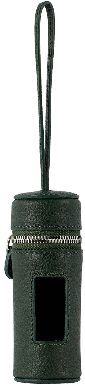 Pagerie Pets Green 'the Pochette' Pouch In Forest