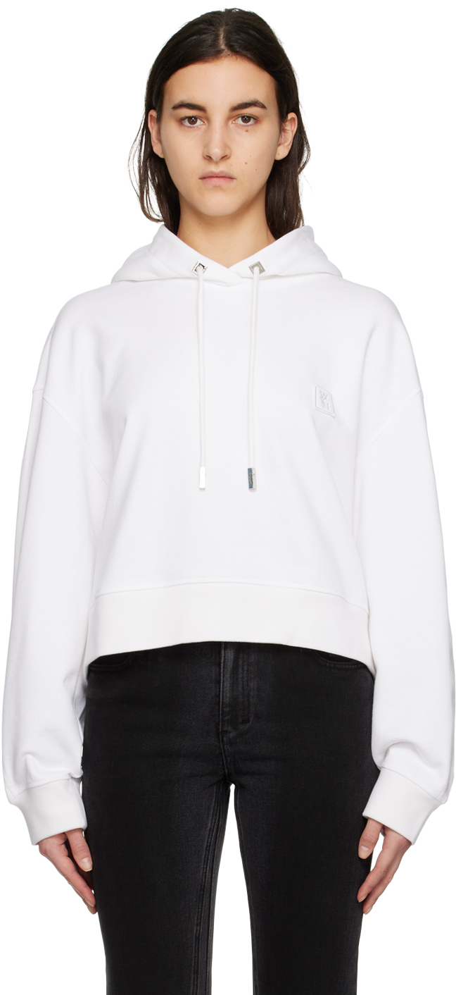 White Pyramid Hoodie by Wooyoungmi on Sale