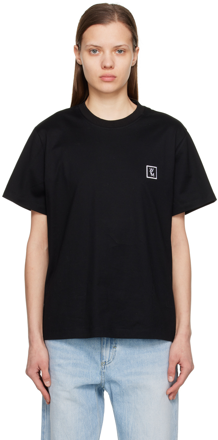 Wooyoungmi: Black Crewneck T-Shirt | SSENSE Canada