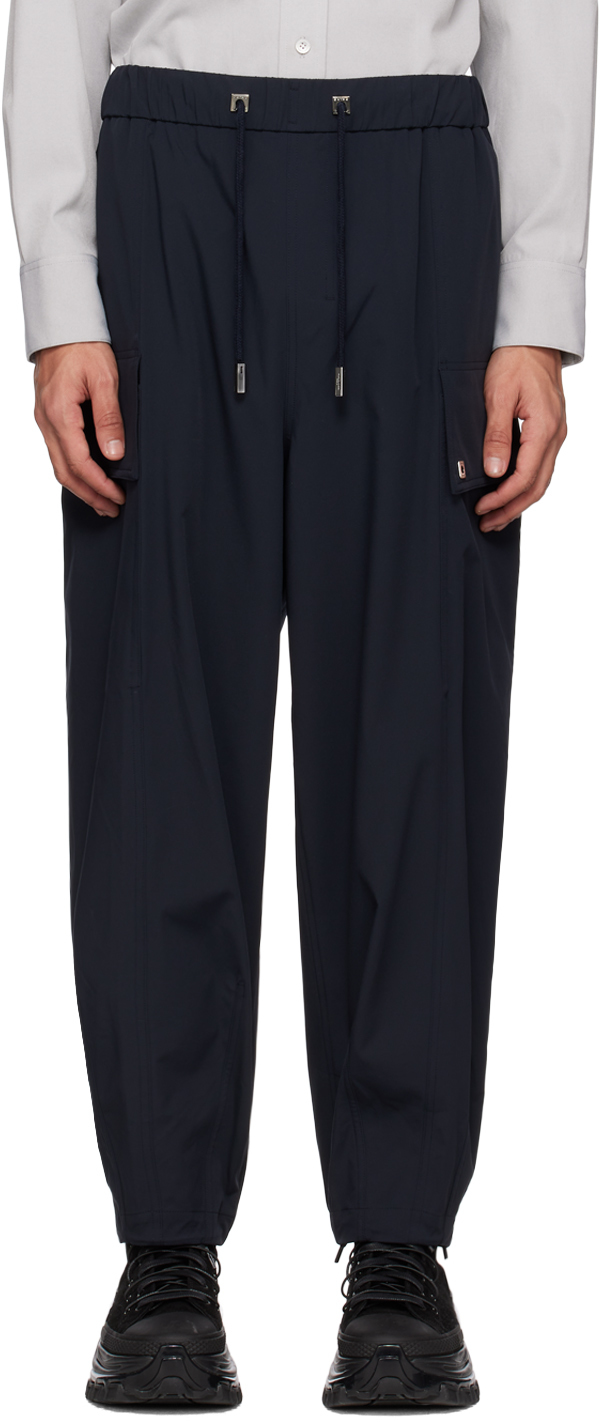 OYOANGLE Men's Dawsting Elastic Waist Baggy Sweatpants Y2K