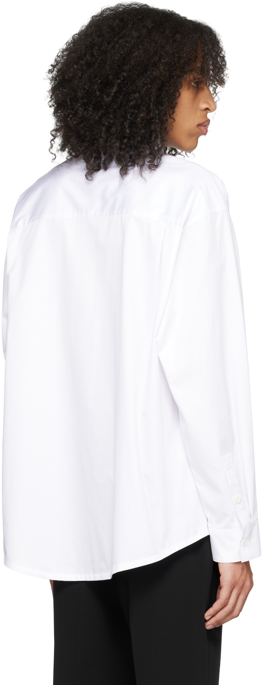 Wooyoungmi White Button-down Shirt In White 806w