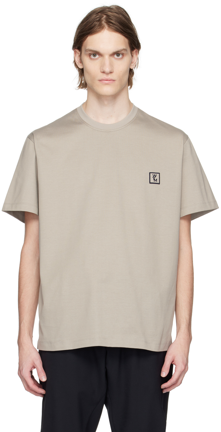 WOOYOUNGMI: Gray Patch T-Shirt | SSENSE