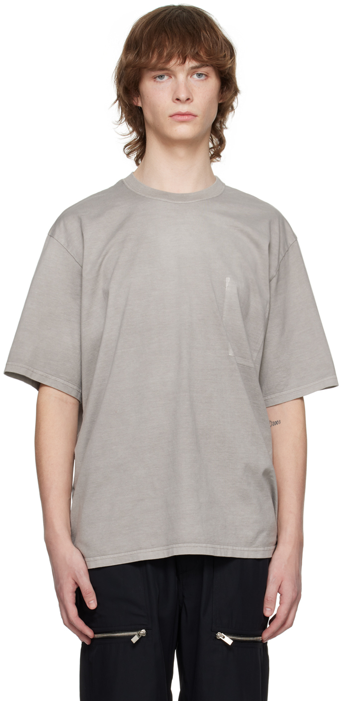 Fear Of God 'inside Out' Oversized T-shirt in Gray for Men