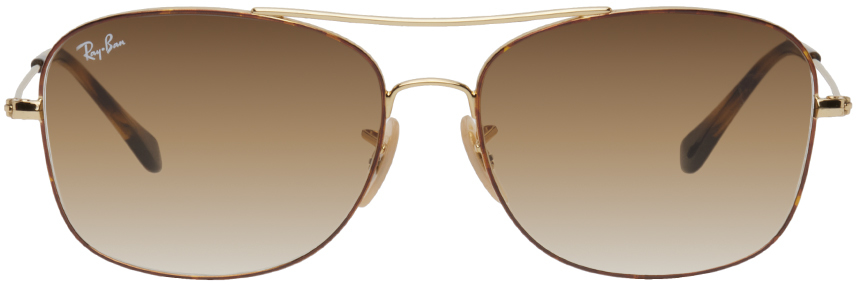 Ray-Ban Gold Jack Sunglasses