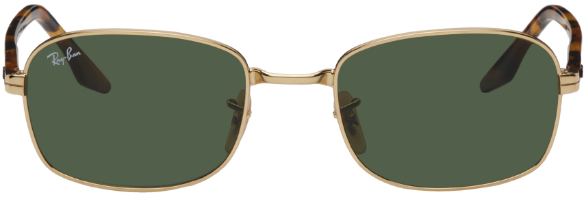 RAY BAN GOLD RB3690 SUNGLASSES
