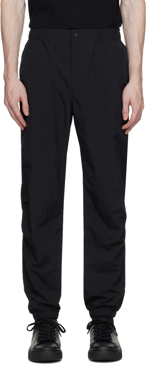 Fred Perry Black T4512 Trousers In 102 Black