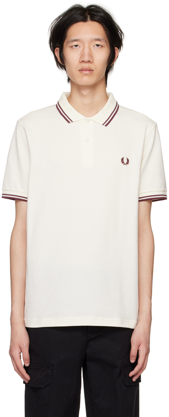 Ssense Uomo Abbigliamento Top e t-shirt T-shirt Polo White Interlock Polo 