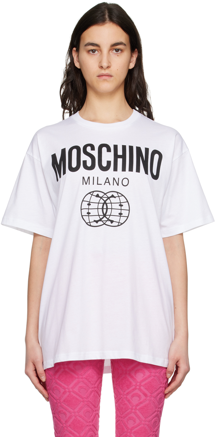 Moschino Printed T-shirt In White