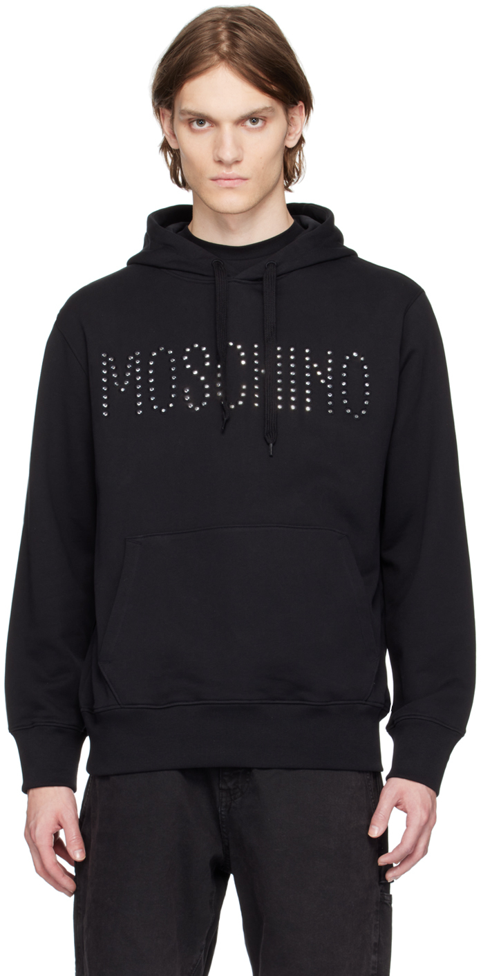 Moschino black online hoodie