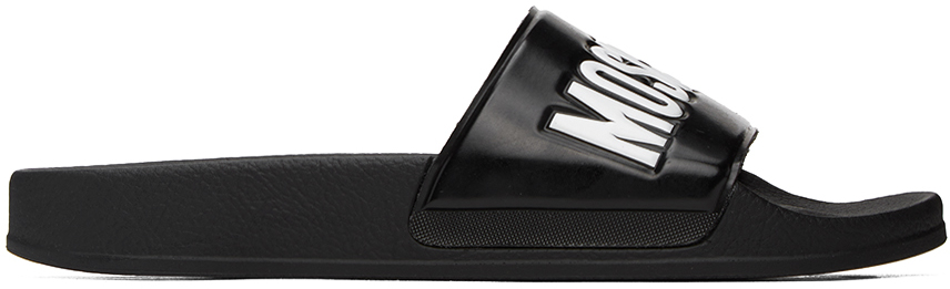 Moschino mens hot sale slides