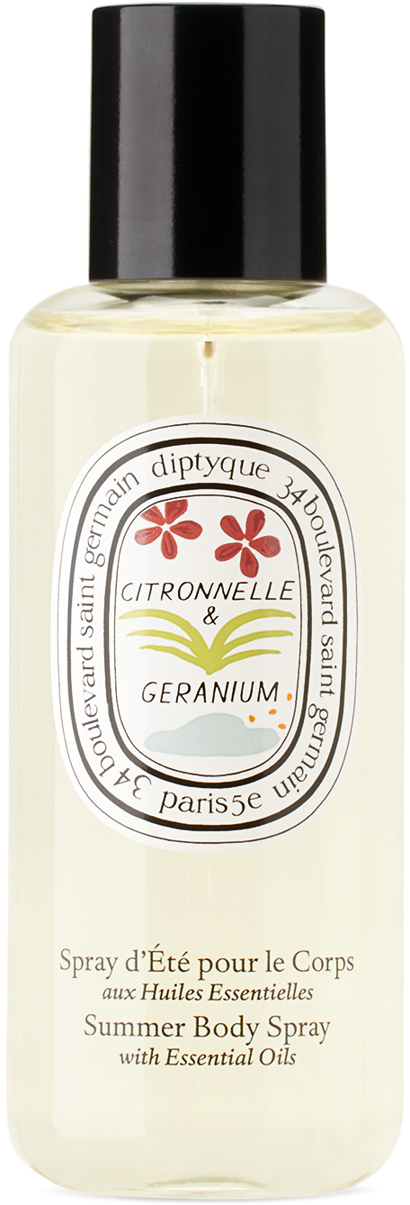 Citronelle 
Geranium Summer Body Spray, 100 mL