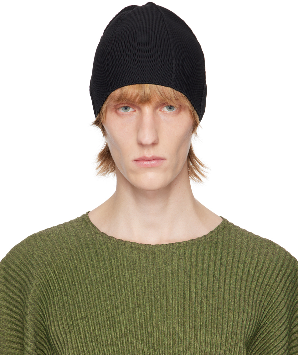 HOMME PLISSÉ ISSEY MIYAKE Black Blooming Bucket Hat | Smart Closet