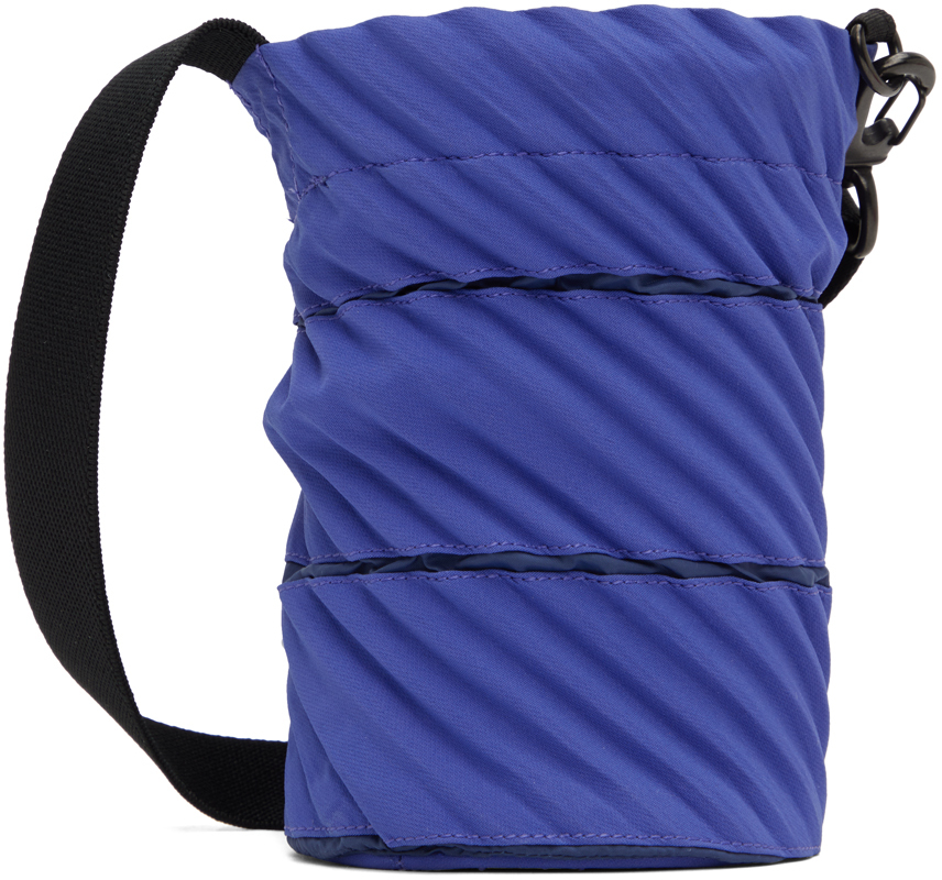 Homme Plissé Issey Miyake Blue Pottery Pouch