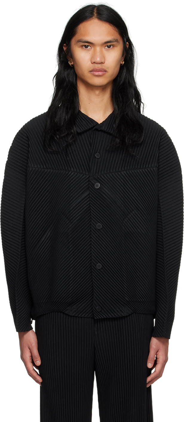Homme Plissé Issey Miyake Black Monthly Color March Jacket