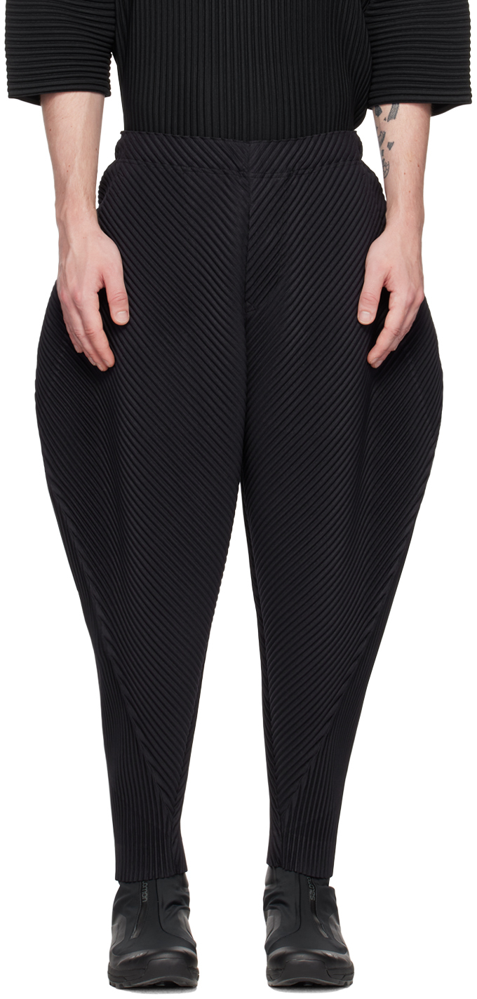 Black Calla Lily Trousers