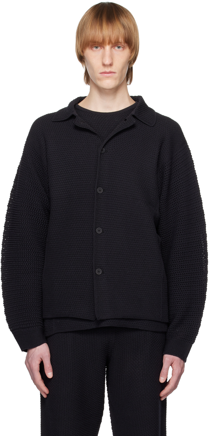 Homme Plissé Issey Miyake cardigans for Men | SSENSE