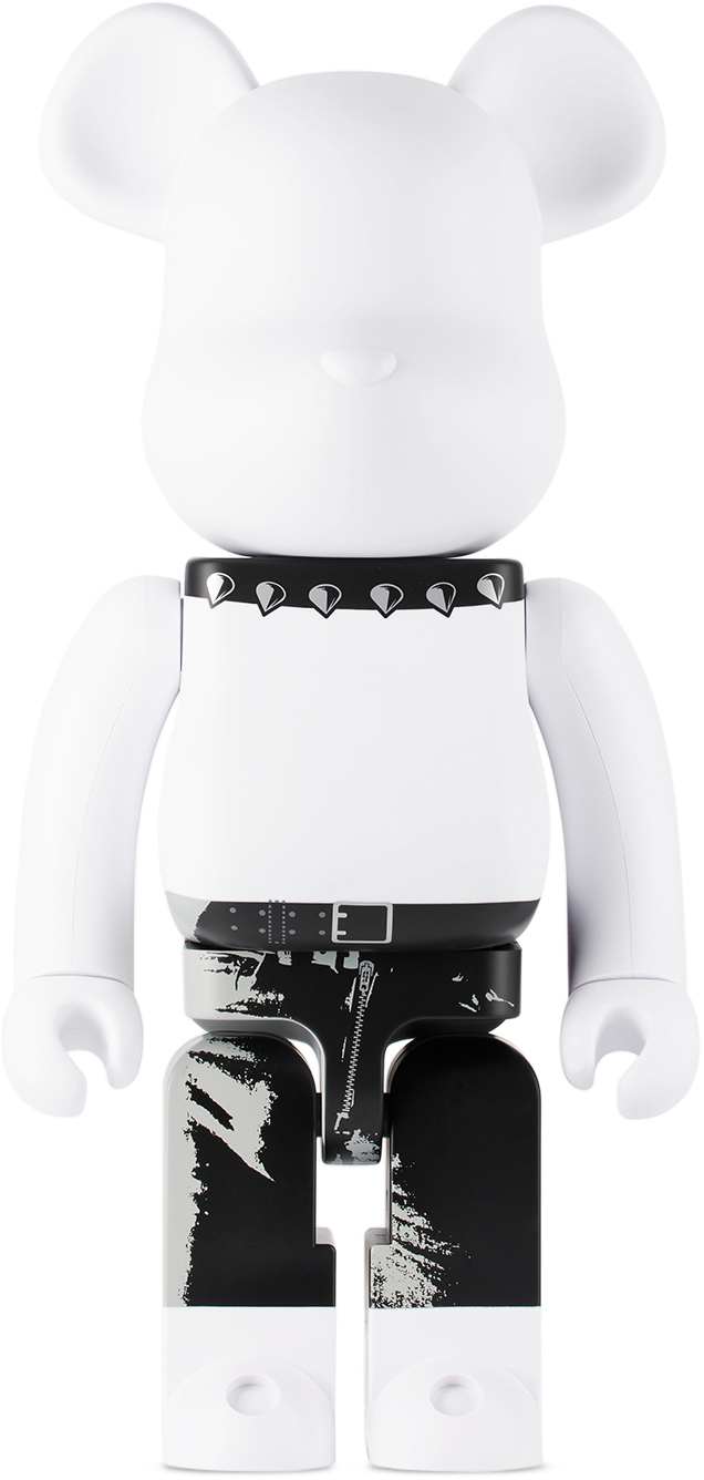 White The Rolling Stones Sticky Fingers 1000% Bearbrick by MEDICOM TOY ...