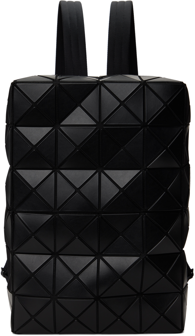 Black Cuboid Backpack