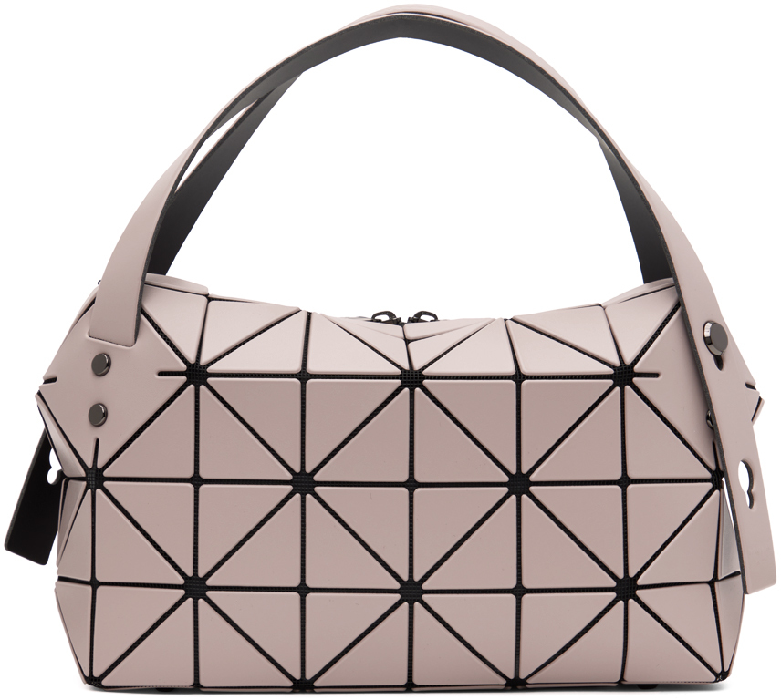 BAO BAO ISSEY MIYAKE BOSTON バンドバッグ ベージュ-