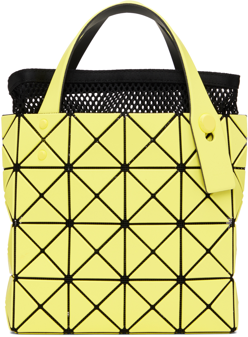 Bao Bao Issey Miyake Yellow Lucent Boxy Tote In 51 Canary Yellow | ModeSens