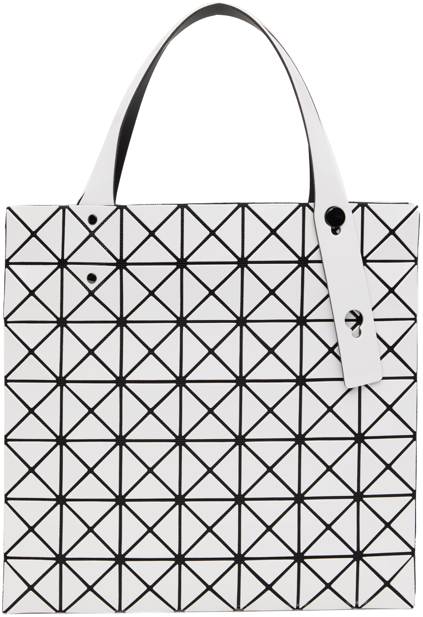 Bao Bao Issey Miyake Prism Tote In 01 White