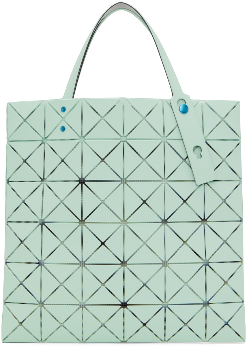 Bao Bao Issey Miyake Lucent Tote In Mint Green,blue