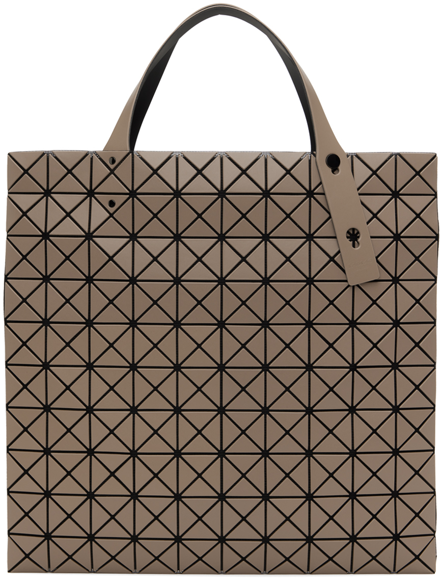 Beige Prism Tote In 43 Lt Brown