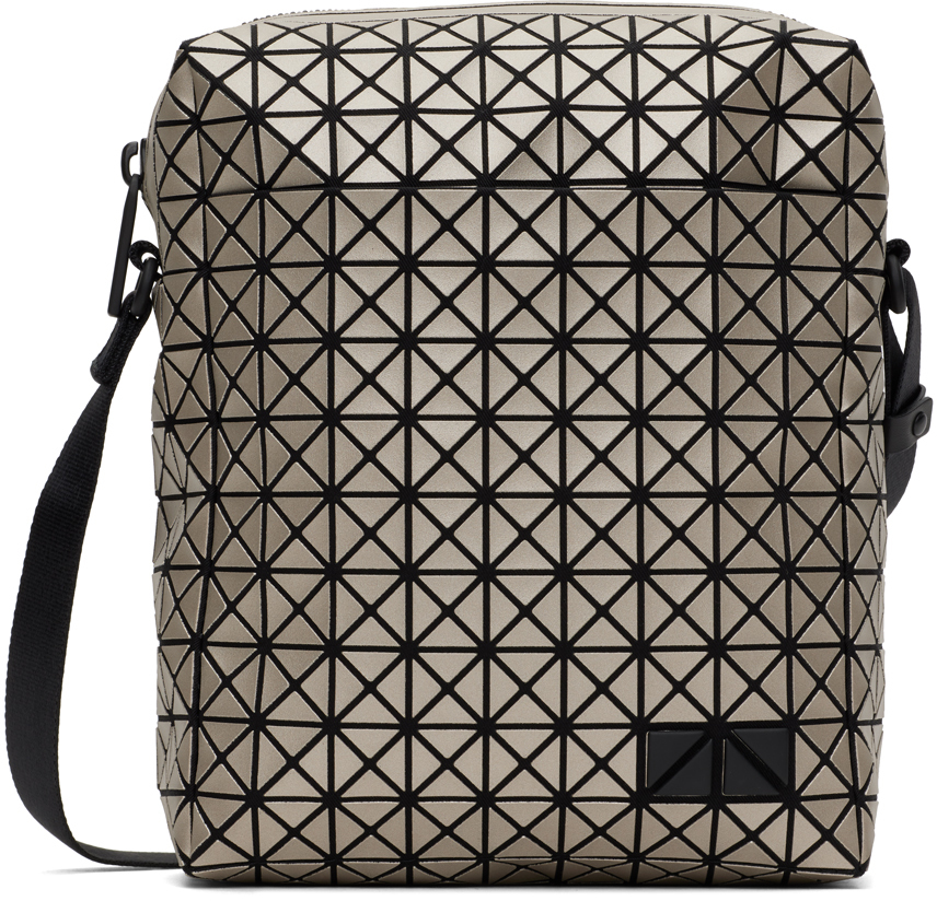 BAO BAO ISSEY MIYAKE: Gold Voyager Bag | SSENSE Canada