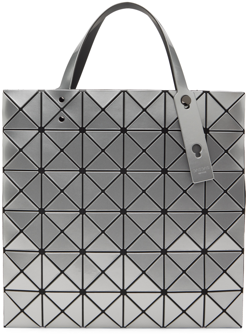 Bao Bao Issey Miyake Prism Tote In Silver