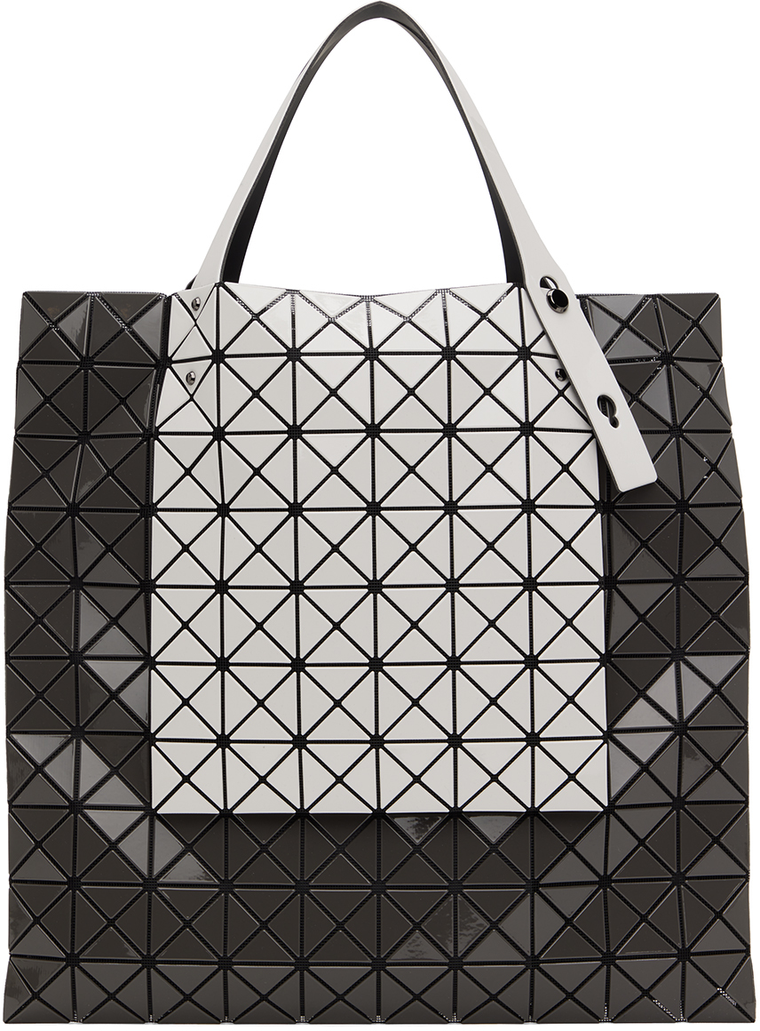 Gray Prism Kangaroo Tote