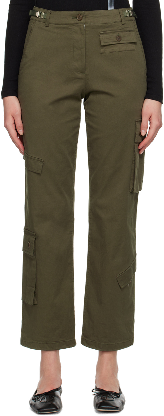 Theopen Product Khaki Cargo Trousers