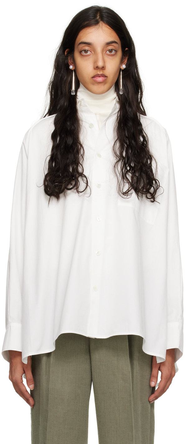 Umber Postpast Ssense Exclusive White Shirt In Off White