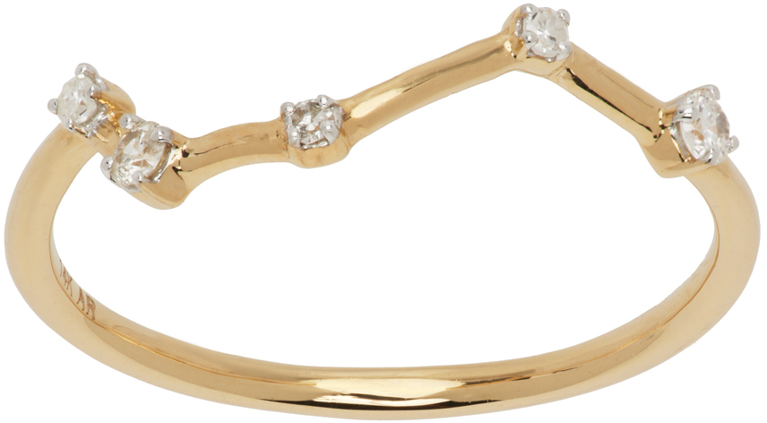 Adina Reyter Gold Diamond Constellation Dipper Ring