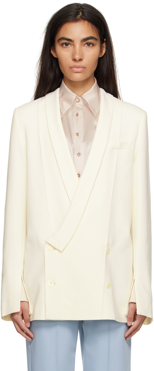 end off white blazer