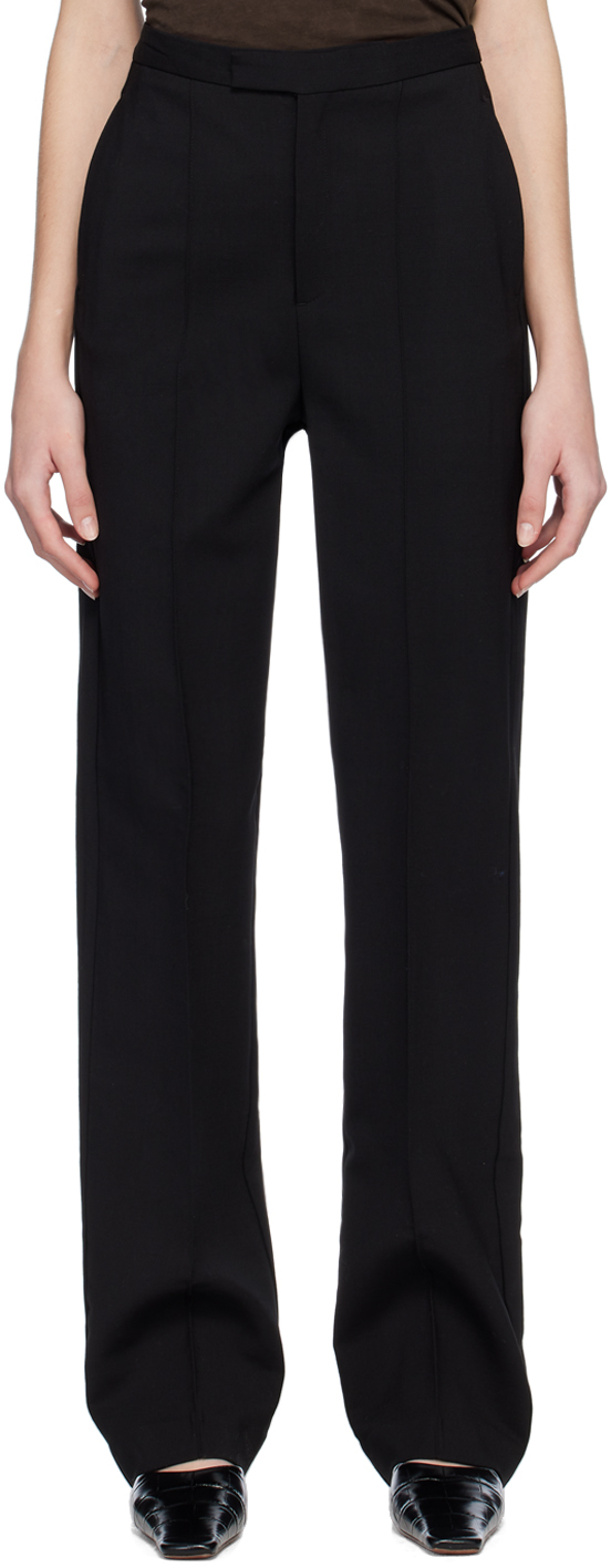 BITE: Black Page Trousers | SSENSE Canada