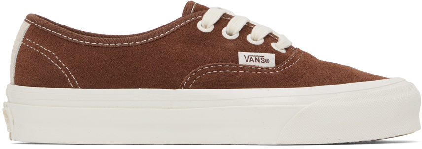 Vans Brown Og Authentic Lx Sneakers