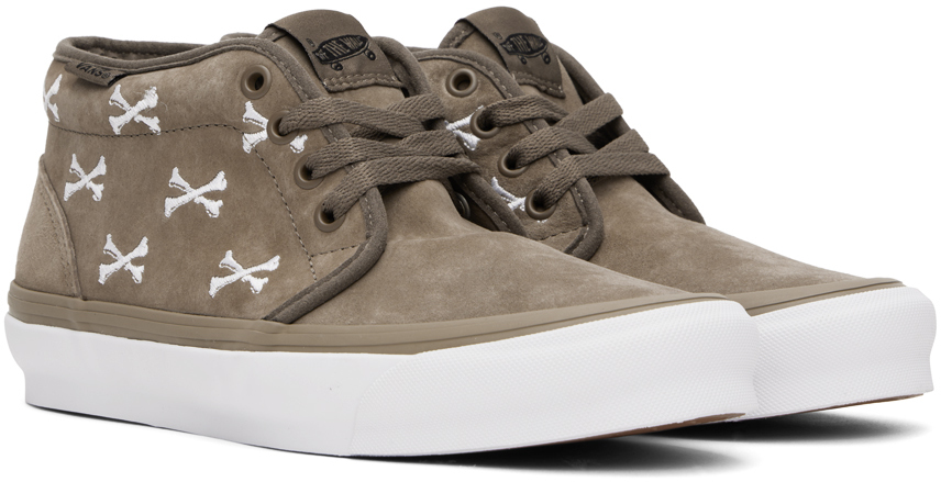 Vans X Wtaps Chukka Lx Sneakers In Wtaps Bones Coyote