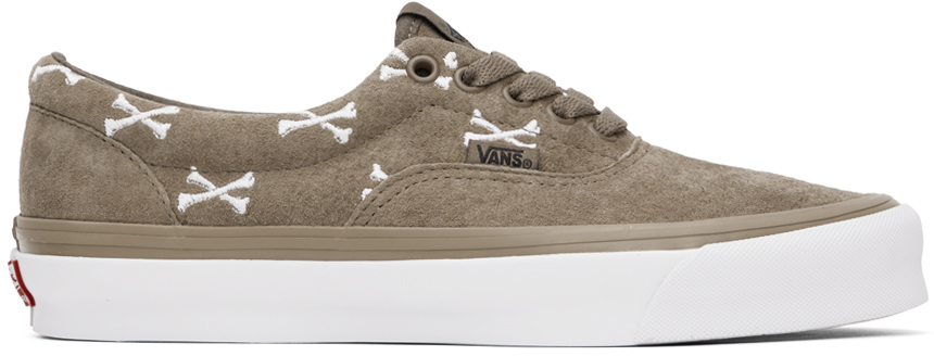 VANS TAUPE WTAPS EDITION OG ERA LX SNEAKERS