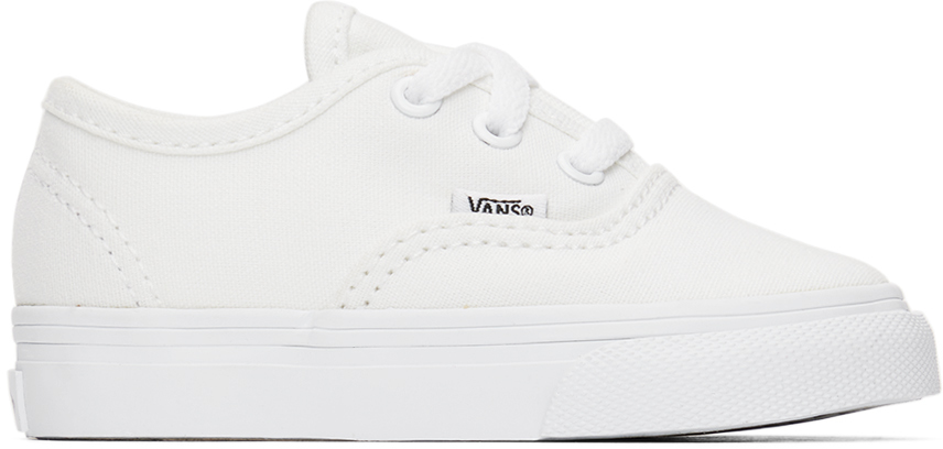 Vans Baby White Authentic Sneakers In True White