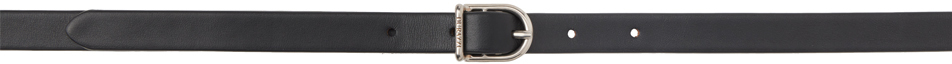 Durazzi Milano Black Branded Belt