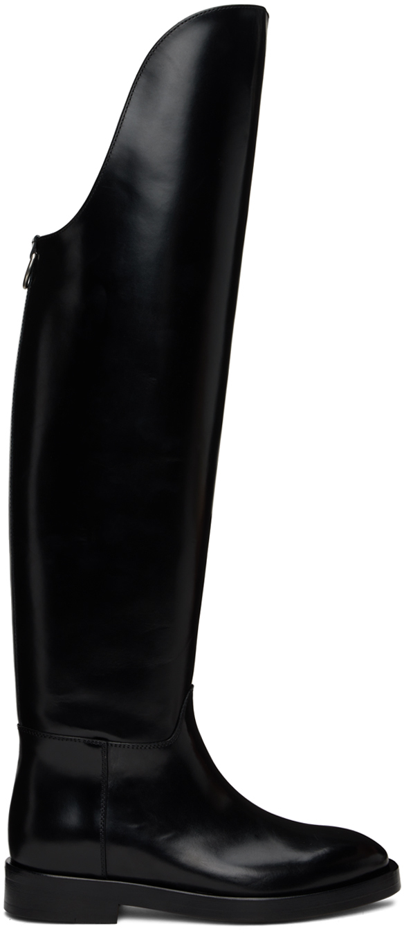 Durazzi Milano Black D-ring Boots