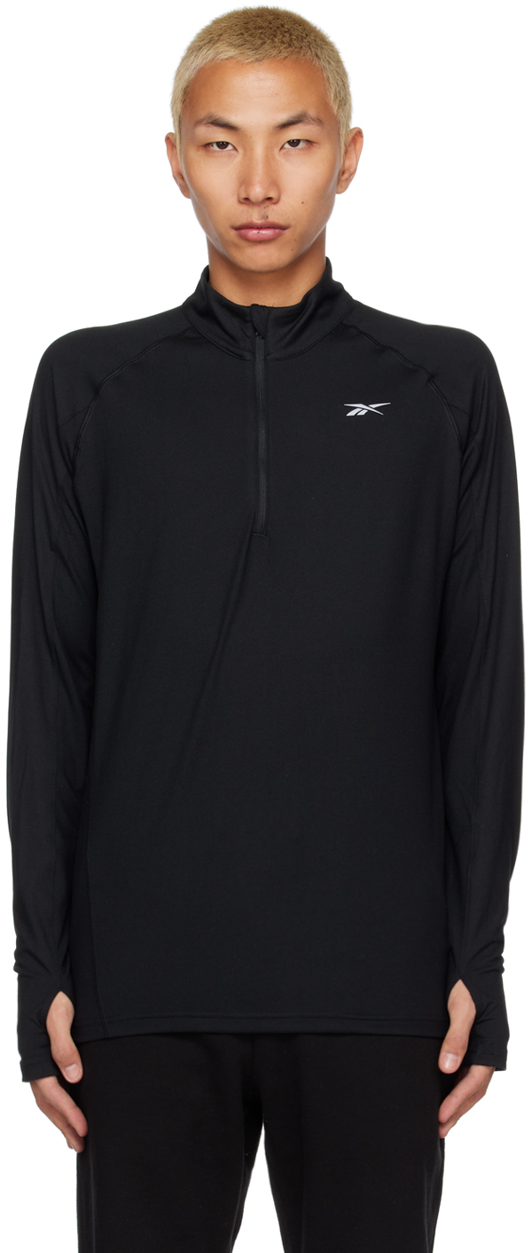 Black Running Sweatshirt