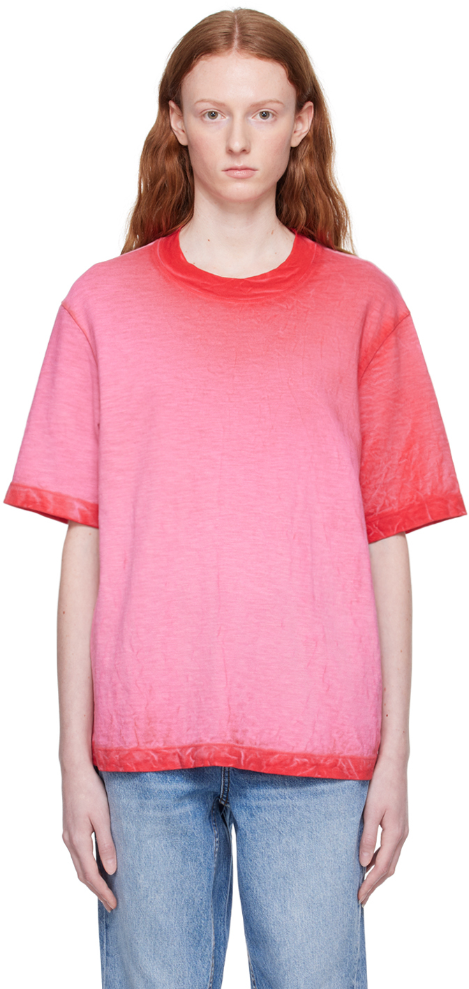 Cotton Citizen Pink Tokyo T-shirt In Strawberry Mix