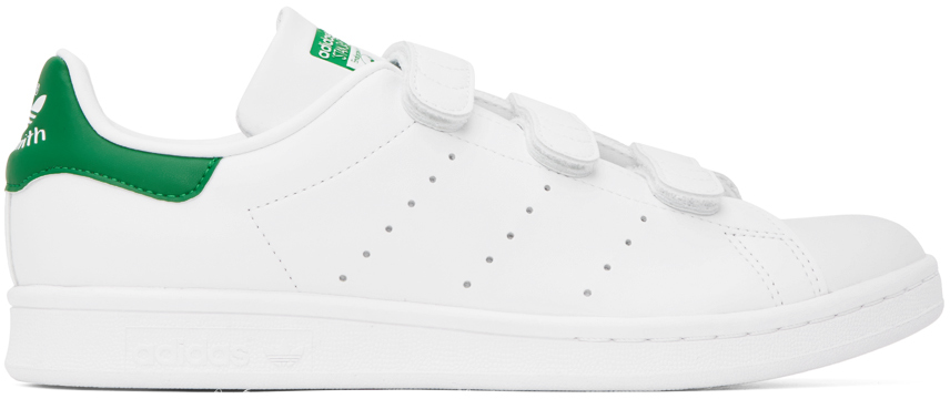 Shop Adidas Originals White Stan Smith Sneakers In Ftwr White/ftwr Whit