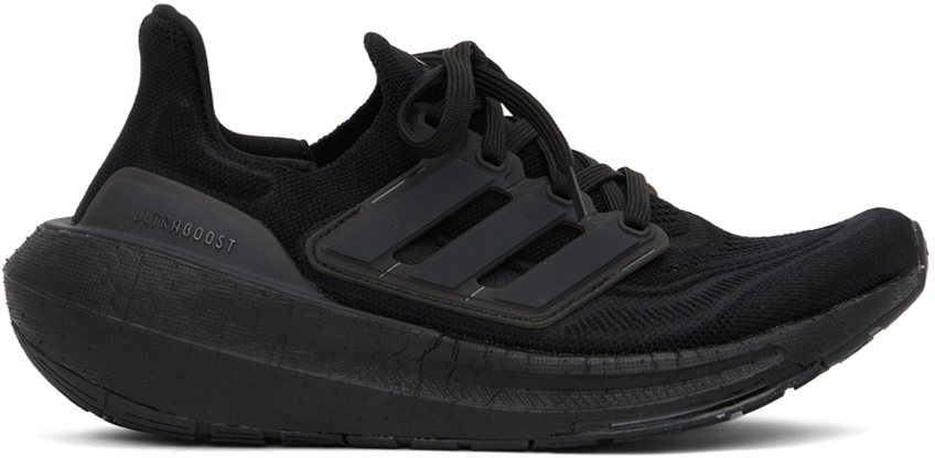 Adidas Originals Black Ultraboost Light Sneakers In Core Black / Core Bl
