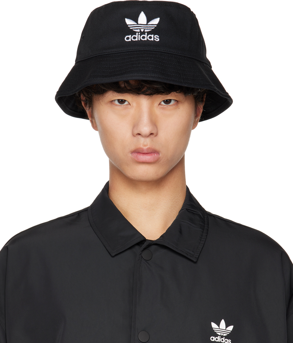Formulering Kwestie Subsidie Black Trefoil Bucket Hat by adidas Originals on Sale
